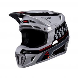 Kask Z Goglami Leatt Kit Moto 8.5 V26 Grey (57-58Cm)