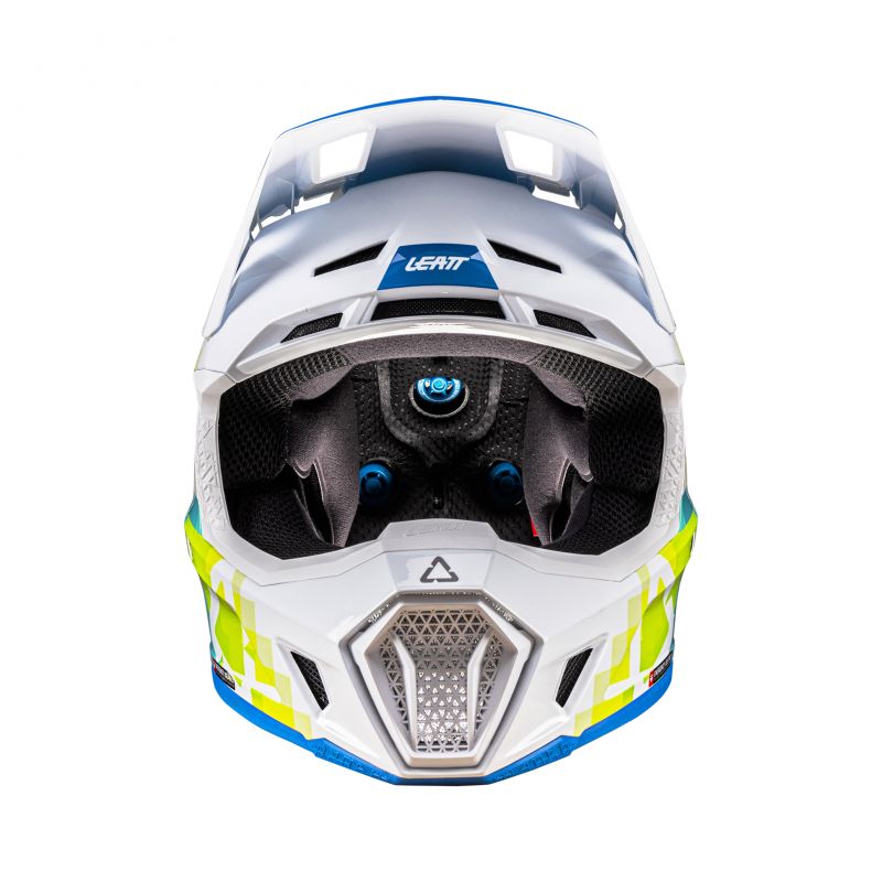 Kask Z Goglami Leatt Kit Moto 7.5 V26 Pixel Blue (57-58Cm)