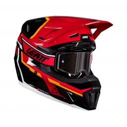 Kask Z Goglami Leatt Kit Moto 7.5 V26 Red (61-62Cm)