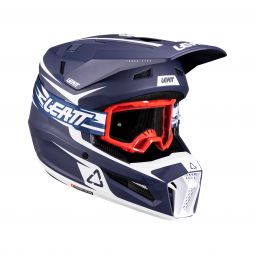Kask Z Goglami Leatt Kit Moto 3.5 V26 Blue (57-58Cm)