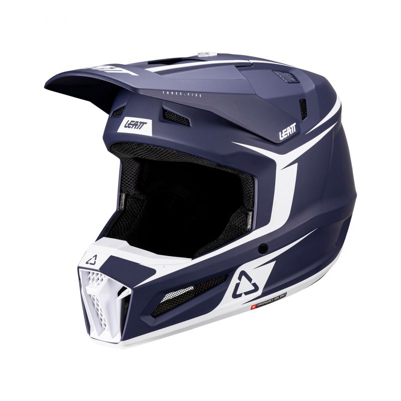 Kask Z Goglami Leatt Kit Moto 3.5 V26 Blue (57-58Cm)