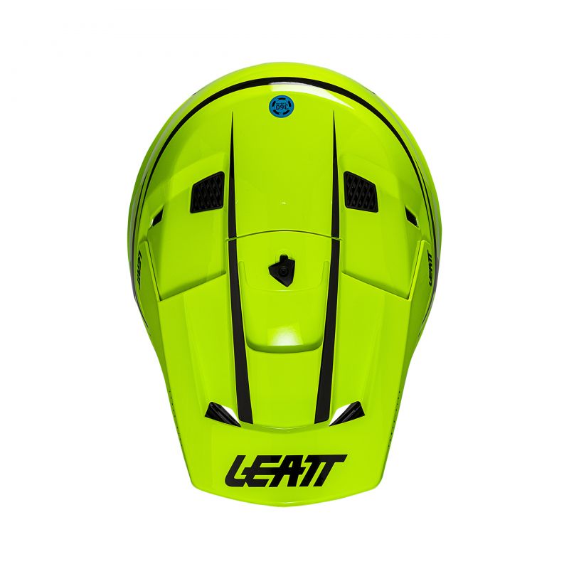 Kask Z Goglami Leatt Kit Moto 3.5 V26 Neon Yellow (57-58Cm)
