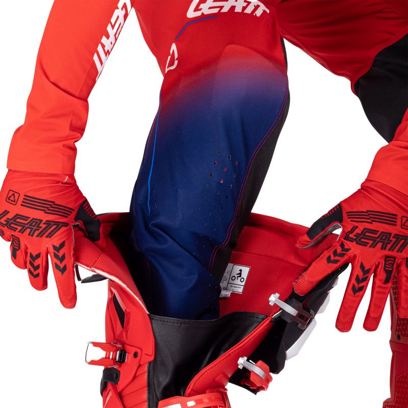 Spodnie Leatt Moto 5.5 I.k.s Royal Blue/Red M/Us32/Eu50