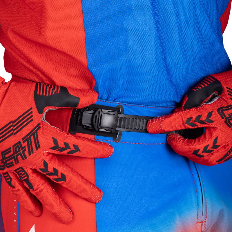 Spodnie Leatt Moto 5.5 I.k.s Royal Blue/Red L/Us34/Eu52