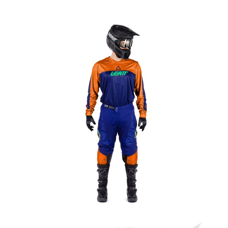 Zestaw Offroadowy (Bluza I Spodnie) Leatt Ride Kit Moto 3.5 Orange Xs/Us28/Eu46