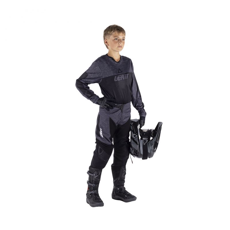 Zestaw Offroadowy (Bluza I Spodnie) Leatt Mini Junior Ride Kit 3.5 V26 Stealth Black/Grey Xs/Eu110