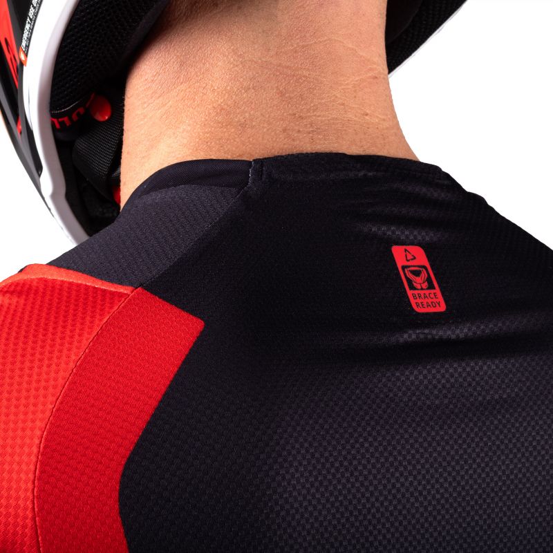 Bluza Leatt Moto 4.5 Lite Red M/Us40/Eu50
