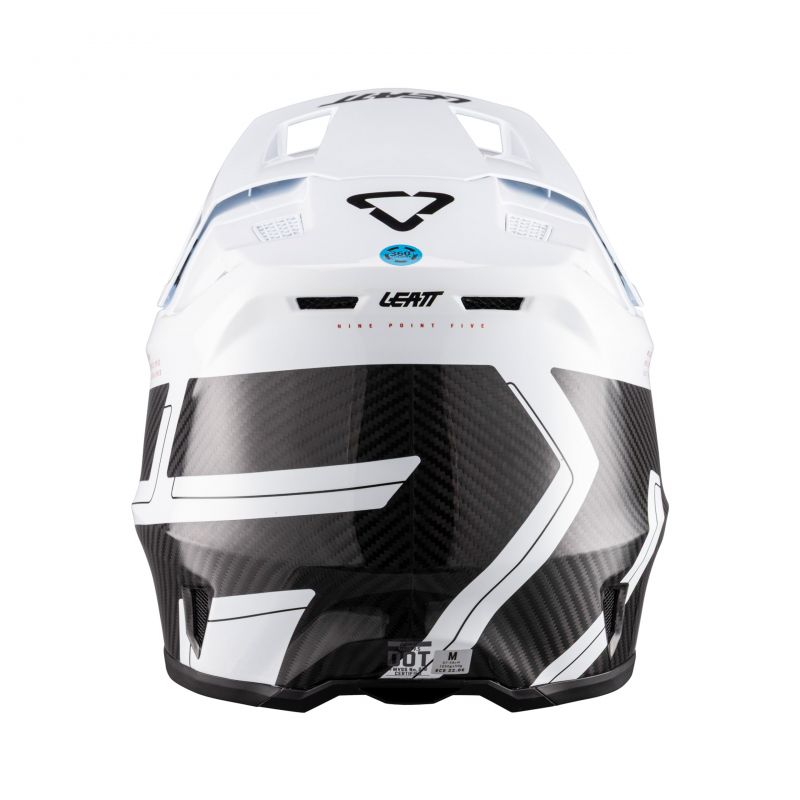 Kask Z Goglami Leatt Kit Moto 9.5 V26 Carbon/White (57-58Cm)