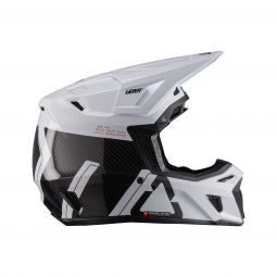 Kask Z Goglami Leatt Kit Moto 9.5 V26 Carbon/White (57-58Cm)