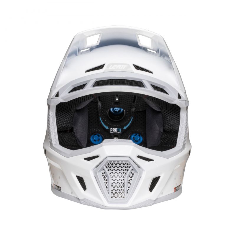 Kask Z Goglami Leatt Kit Moto 8.5 V25 White (53-54Cm)