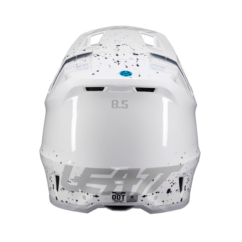 Kask Z Goglami Leatt Kit Moto 8.5 V25 White (57-58Cm)