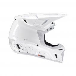Kask Z Goglami Leatt Kit Moto 8.5 V25 White (57-58Cm)