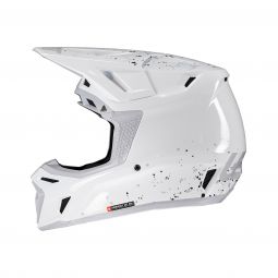 Kask Z Goglami Leatt Kit Moto 8.5 V25 White (57-58Cm)