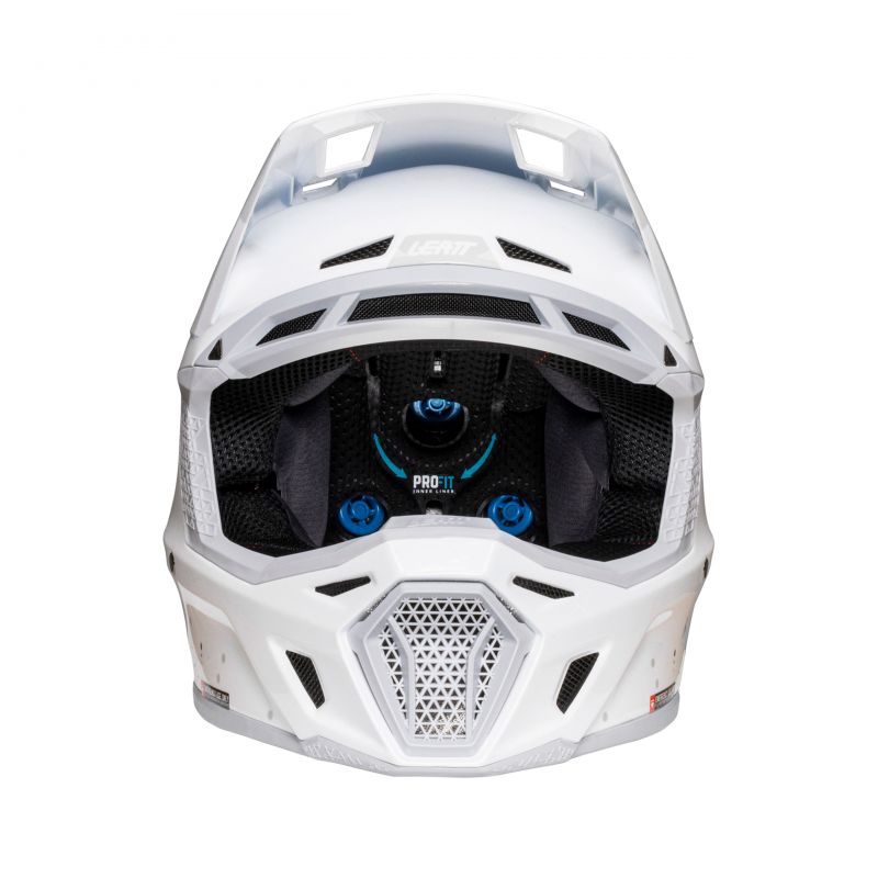Kask Z Goglami Leatt Kit Moto 8.5 V25 White (57-58Cm)