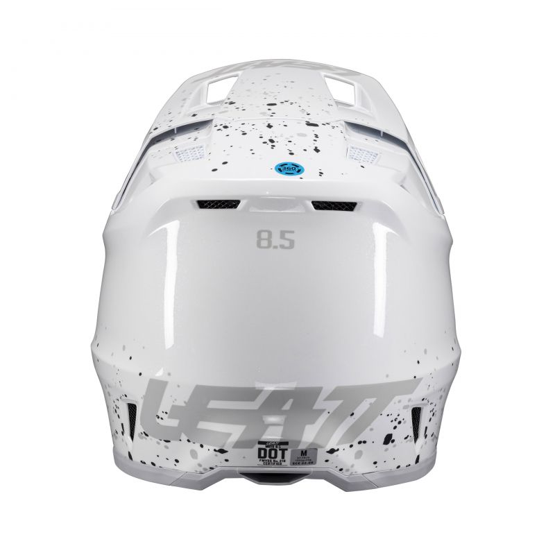 Kask Z Goglami Leatt Kit Moto 8.5 V25 White (59-60Cm)
