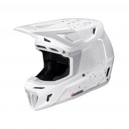 Kask Z Goglami Leatt Kit Moto 8.5 V25 White (63-64Cm)