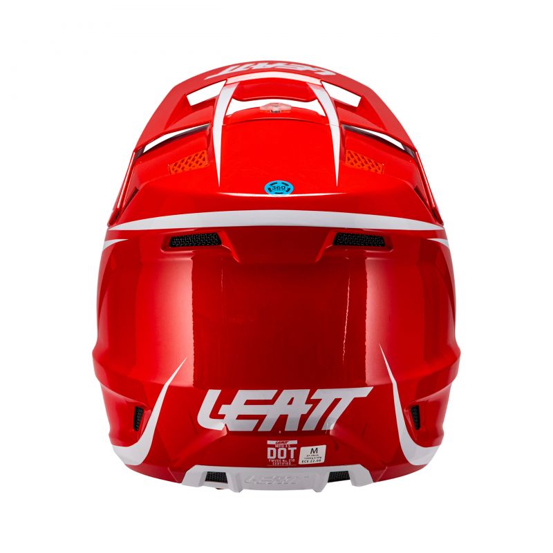 Kask Z Goglami Leatt Kit Moto 3.5 V26 Red (53-54Cm)