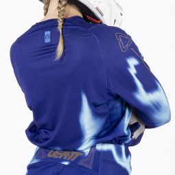 Bluza Leatt Lady Moto 4.5 Lite Deep Blue M/Eu38/Uk10/Us6