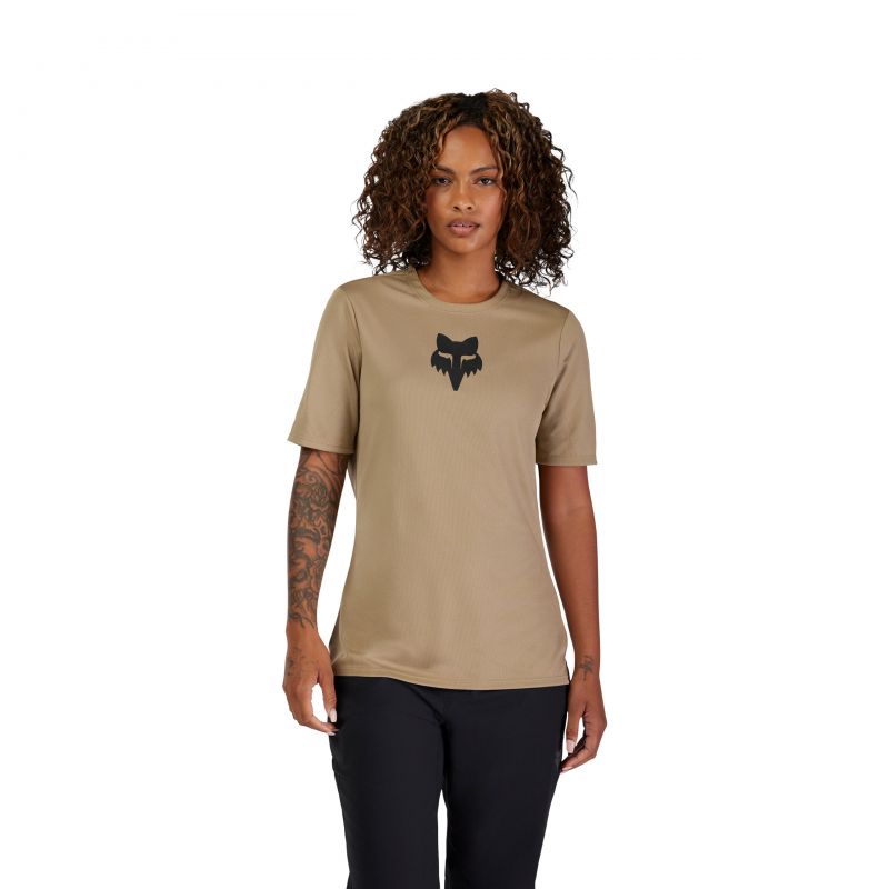 Koszulka Rowerowa Fox Lady Ranger Head Sand