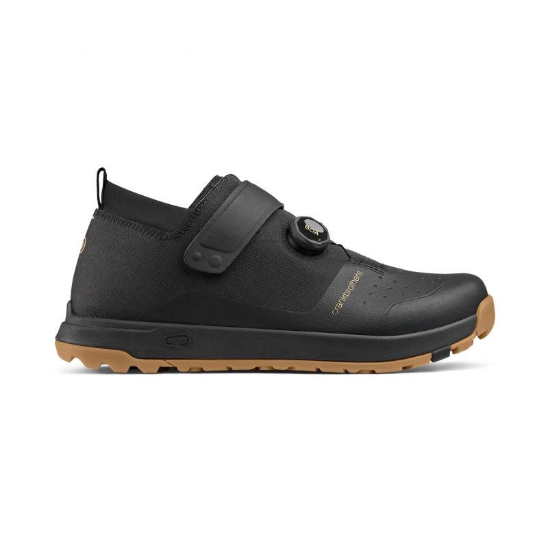 Buty Crankbrothers Mallet Trail Boa Black/Gold - Gum Outsole 8 (41 Eu)