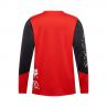 Koszulka Rowerowa Z Długim Rękawem Fox Junior Defend Elevated Fluo Red