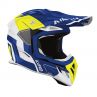 Kask Motocyklowy Airoh Aviator Ace 2 Shield Blue Yellow Gloss