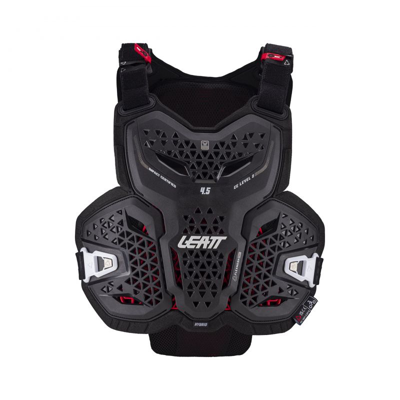 Buzer Leatt 4.5 Hybrid Black (160-172Cm)