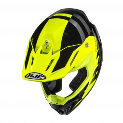 Kask Motocyklowy Hjc C50 Mirage Yellow Black