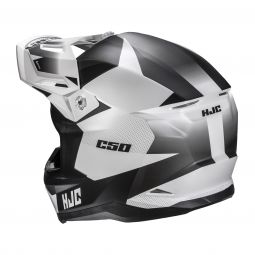 Kask Motocyklowy Hjc C50 Slide White Black