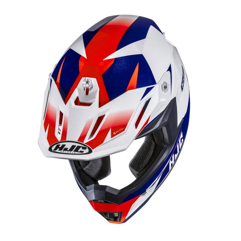 Kask Motocyklowy Hjc C50 Slide White Blue