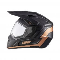 Kask Motocyklowy Z Goglami Leatt Adv 7.5 Black Bronze