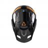 Kask Motocyklowy Z Goglami Leatt Adv 7.5 Black Orange