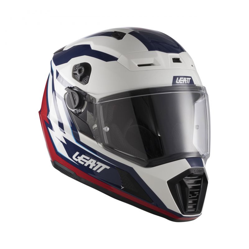 Kask Motocyklowy Z Goglami Leatt Adv 7.5 Royal Blue Red