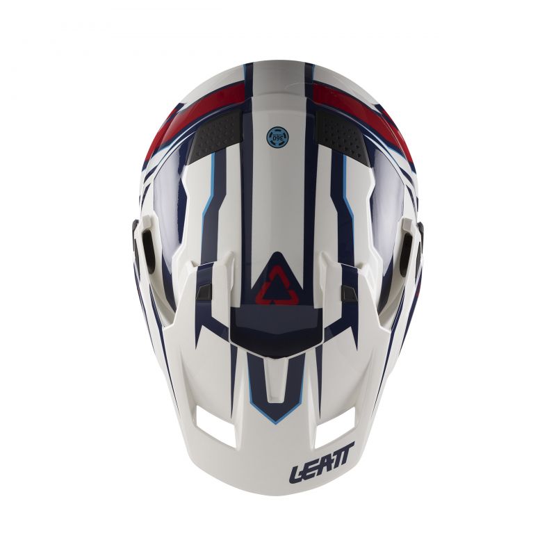 Kask Motocyklowy Z Goglami Leatt Adv 7.5 Royal Blue Red