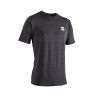 T-Shirt Leatt Tech Print Ghost Black