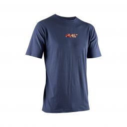 T-Shirt Leatt Core Denim Blue