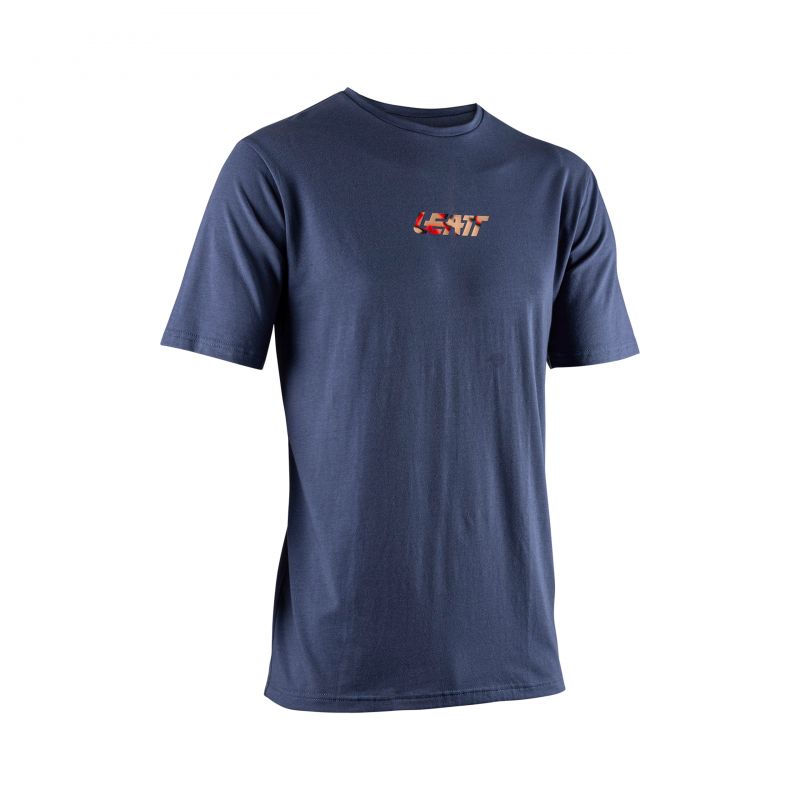 T-Shirt Leatt Core Denim Blue