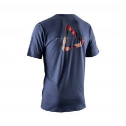 T-Shirt Leatt Core Denim Blue