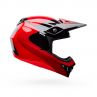 Kask Motocyklowy Bell Mx-10 Mips Wave Red Black