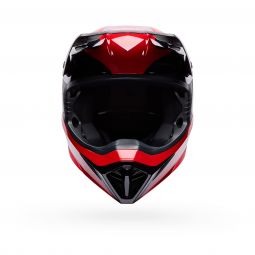 Kask Motocyklowy Bell Mx-10 Mips Wave Red Black