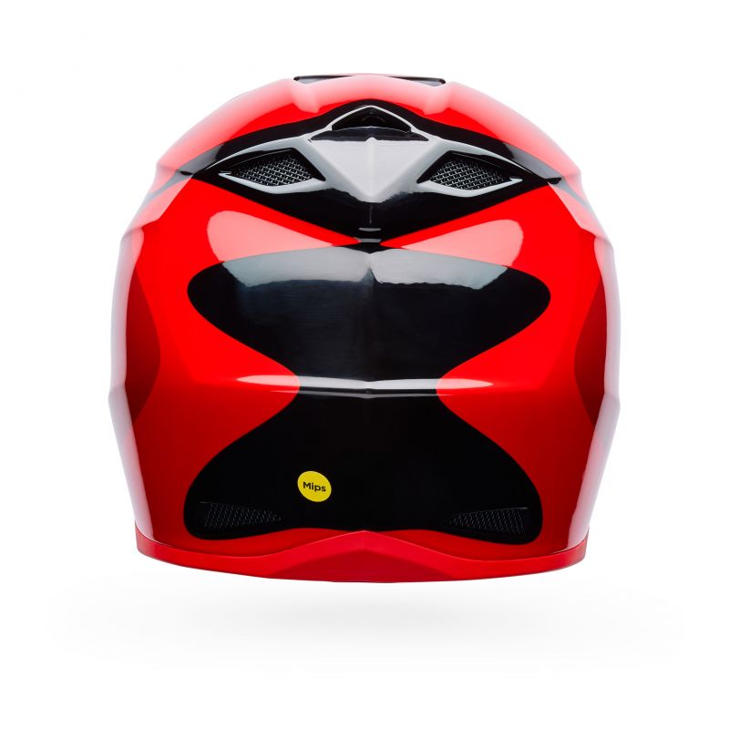 Kask Motocyklowy Bell Mx-10 Mips Wave Red Black