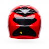 Kask Motocyklowy Bell Mx-10 Mips Wave Red Black
