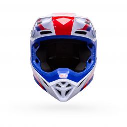 Kask Motocyklowy Bell Mx-10 Mips Dyno Red White