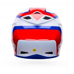 Kask Motocyklowy Bell Mx-10 Mips Dyno Red White