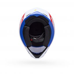 Kask Motocyklowy Bell Mx-10 Mips Dyno Red White