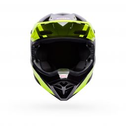 Kask Motocyklowy Bell Mx-10 Mips Talon Yellow Black