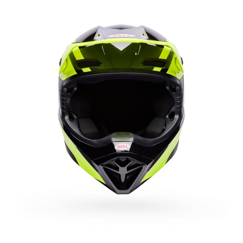 Kask Motocyklowy Bell Mx-10 Mips Talon Yellow Black