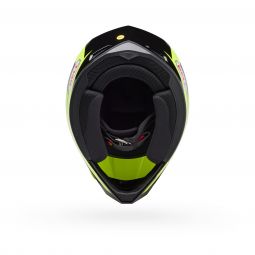 Kask Motocyklowy Bell Mx-10 Mips Talon Yellow Black