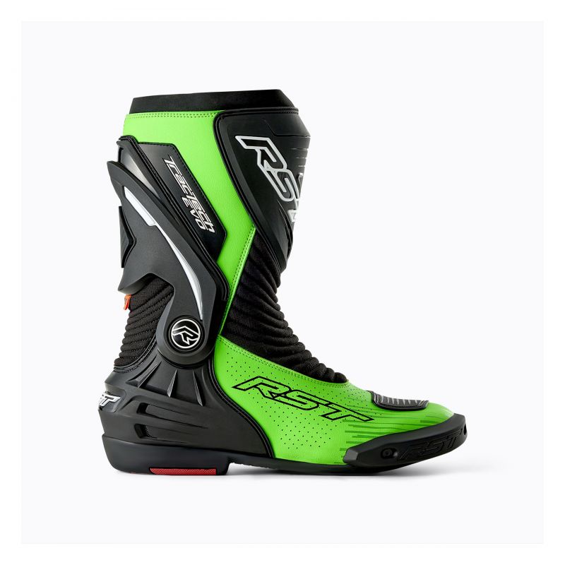 Buty Motocyklowe Rst Tractech Evo D3O Sport Black Fluo Green Buty Motocyklowe Rst Tractech Evo D3O Sport Black Fluo Green