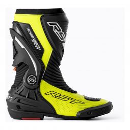 Buty Motocyklowe Rst Tractech Evo D3O Sport Black Fluo Yellow